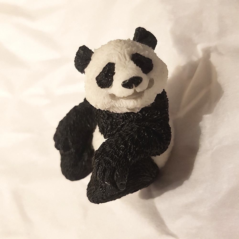 Smiling Panda Cub Figurine (EUC)